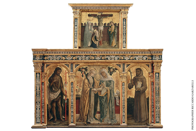 Vittore Crivelli, Visitazione (trittico)