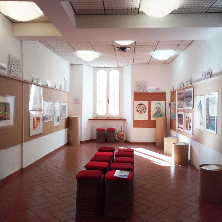 Museo Internazionale dell'Acquarello, interno