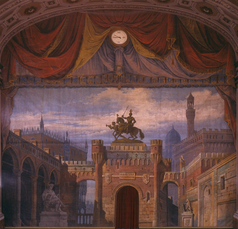 Sipario  Teatro Nicola Vaccaj
